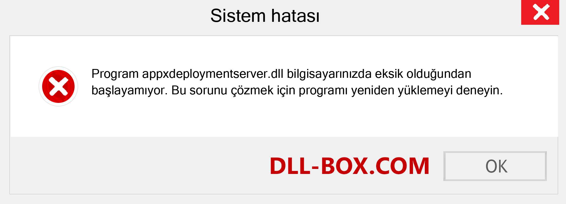 appxdeploymentserver.dll dosyası eksik mi? Windows 7, 8, 10 için İndirin - Windows'ta appxdeploymentserver dll Eksik Hatasını Düzeltin, fotoğraflar, resimler